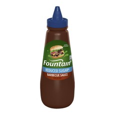 호주 파운틴 저당 바베큐 소스 500ml Fountain Barbecue Sauce Reduced Sugar, 1개