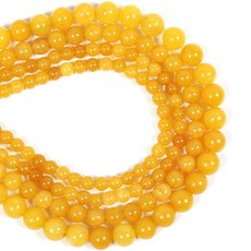 [목화상회] 황마노 원석재료 6 8 10mm, 6mm(약62개), 1개