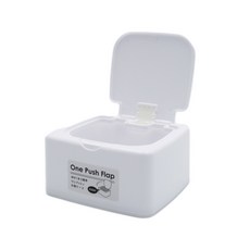 화장대정리함 원터치소품케이스 플라스틱수납박스, 2구