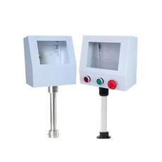 plc 스크린 거치대 터치 박스 장착함 설치함 패드 hmi 행거 전환 회전 높이조절