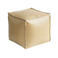 소중한가족 채워서 사용하는 수납 쿠션 스툴, 1개, 베이지