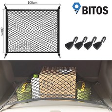 픽업트럭 그물망 적재함 네트 트렁크 렉스턴칸 타스만 무쏘, 1개