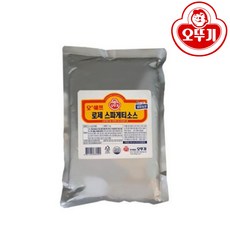 오뚜기 오쉐프 로제 스파게티소스 1kg, 1개