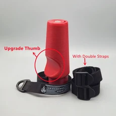 쿠쿠스토어 암레슬링 단일 콘형 롤 핸들 훅 손목 굽힘 훈련 트레이닝 그립퍼 체육관 근력, 03 upgrade red