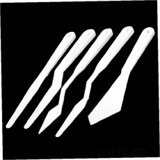 미술 작업 유화 아크릴 페인팅 파레트 나이프 도구 세트 그림 물감 혼합 조색 주걱, 1개