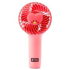 BT21 迷你攜帶式手風扇 USB充電 三段風力, TATA