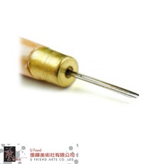 HCS雕刻刀(細U) - 細U型高碳鋼雕刻刀，精細雕刻線條，舒適握柄設計, 1個