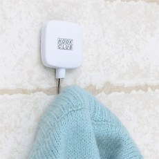 (4P) 화이트 벽면고리 바둑알행거 접착식고리 벽고정 벽걸이후크