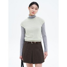 [국내매장정품] 에잇세컨즈 8SECONDS 캡소매 니트탑 라이트 그린 125251MQBL 168358, 연두색, M