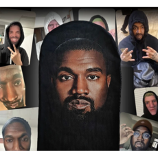 통기성좋은 유명인가면 칸예 트레비스스캇 얼굴마스크