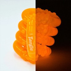 Tangle扭扭樂 解壓夜光Glow 官方正版 ADHD專注力訓練手指玩具, 【原裝正品Tangle】2605夜光-蜜, 1個