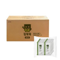 똑똑연구소 김똑똑 어린이김, 240개, 2g, 담백한맛