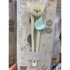 兒童學習筷 輔助筷 學習餐具 寶寶訓練筷 兒童餐具, 白熊, 1個