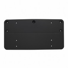 DB BENZ 賓士 W204 AMG 前車牌框 11-14年 小改款 短版 C180 C200 C250 S204 台製外銷件, 黑色, 1個