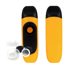 슈페라 휴대용 플라스틱 카주 떨림막 악기, 1개, 옐로우, SCK-120