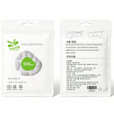 연화삼월 일회용 치실 치간칫솔 얇은 치실 + 케이스, 1개, 500개입, 8cm