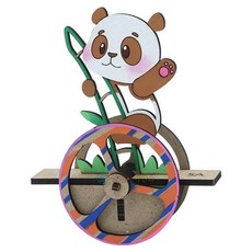 방과후교실 메이커활동 무게중심 원리 밸런스 보드타는 판다 만들기 과학키트 과학동아리