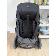 Britax B-SMART 嬰兒手推車，輕巧便攜，舒適透氣，時尚簡約, 黑