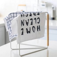 그니스토어 원목 행주걸이 주방걸이 주방수건, 원목행주걸이 원목화이트