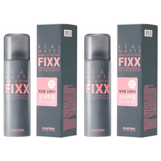 쏘내추럴 파우더포룸 리얼 매트 메이크업 세팅 픽서, 75ml, 2개