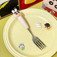 짱구 피규어 포크-핑크, 단품, 단품, 1개