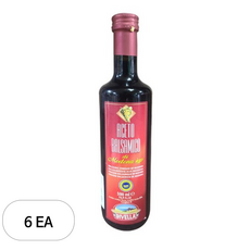 디벨라 발사믹 식초, 500ml, 6개