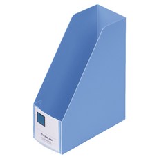 KING JIM G盒 PP 直立式文件架 迷你 MN4053 3.2x7.5x9.7cm, 1個, 藍色