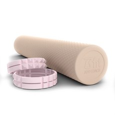 비핏 콕콕지압밴드 폼롤러 EVA, 인디핑크