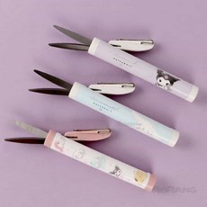 로랑마켓 슬라이드 가위 만들기도구 학교준비물 쪽가위, 쿠로미