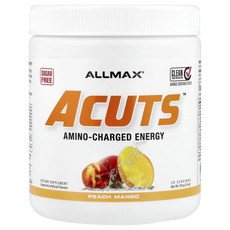 올맥스 에이컷츠 아미노 에너지 피치 망고 ALLMAX ACUTS™ Amino-Charged Energy Peach Mango 210g, 1개