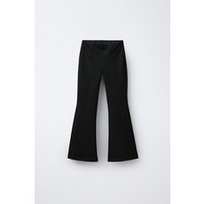 [국내배송] 자라 ZARA 플레인 플레어 팬츠 - 블랙 937918