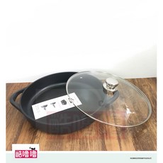PERFECT 日式黑金鋼鐵板燒 附蓋 33cm/36cm, 1個, 36cm