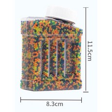 水晶寶寶 水晶彈 水彈發射器專用水彈7-8mm 水晶彈 水彈, 1個, 7-8mm(大瓶）220g