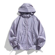 남여공용 바람막이 프리미엄 초경량 자외선차단 방풍 자켓 오버핏 캠핑 등산 코트
