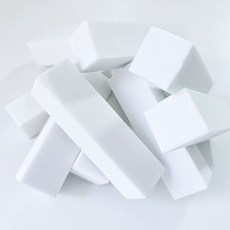 10개입 샌딩블럭 손톱버퍼 손톱줄정리도구 120그릿, 1개, 10개 화이트