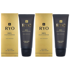 려 명품 HBX 앰플 두피모발팩, 200ml, 2개