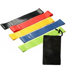 헬스 루프 밴드 라텍스 고무 스트레칭 5종 세트 LUAZ-GM4 689000EA (1EA), 본상품