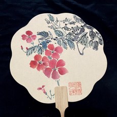 國畫手繪扇子 夏日限定, 1個