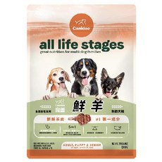 CANIDAE 良善 全齡犬飼料 四種肉配方, 1個, 良善-全齡犬(鮮羊) 2.2kg