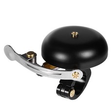 自行車鈴鐺 復古銅鈴 單車配件, 1個, 黑色, 黑色