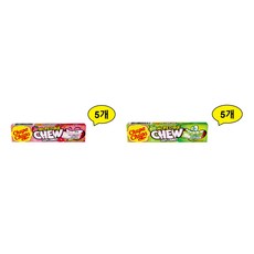 츄파춥스 인크레더블 츄 딸기맛 + 사과맛, 5세트, 45g