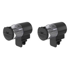 100ML 다기능 자동 공급기 먹이 디스펜서 어항 물고기, 2PCS