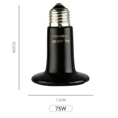 발열등 농장용 발열전구 송아지 보온등 온열 열전등 축사 난방, 1개