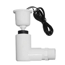 2팩 SS2 플로트 스위치 L 모양 안전 T-스위치 HVAC 배수 팬 응축수 배출구용 AC 플로트 스위치 응축수 오버플로우 감지 기능이 있는 에어컨용 수위 액세서리(블루), 1, 화이트