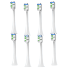 [NMX] 샤오미 수카스 호환용 전동 칫솔모 X3 X5 V1 V2 X3Pro X3U X1, 8개, 호환칫솔모
