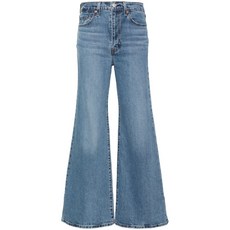 리바이스 미드 라이즈 플레어 진