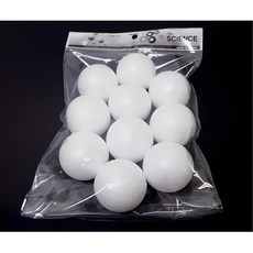 방과후 미술수업 인형얼굴 만들기용 스티로폼볼 공작키트 원형폼 꾸미기미술, 2개, 5cm