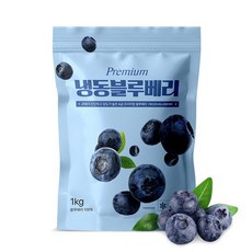 무첨가 100% 프리미엄등급 냉동블루베리 1KG, 1kg(칠레), 1개