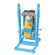 어린이 기초공학 체험행사용 걷는 로봇 조립키트 회로도조립용 기계장치용 과학완구, 1세트