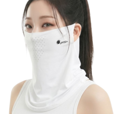 DAYEON UV 에어핏 숨쉬기 편한 자외선 차단 쿨마스크, 화이트, 1개